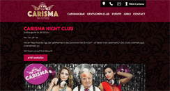 Desktop Screenshot of carisma-bar.at